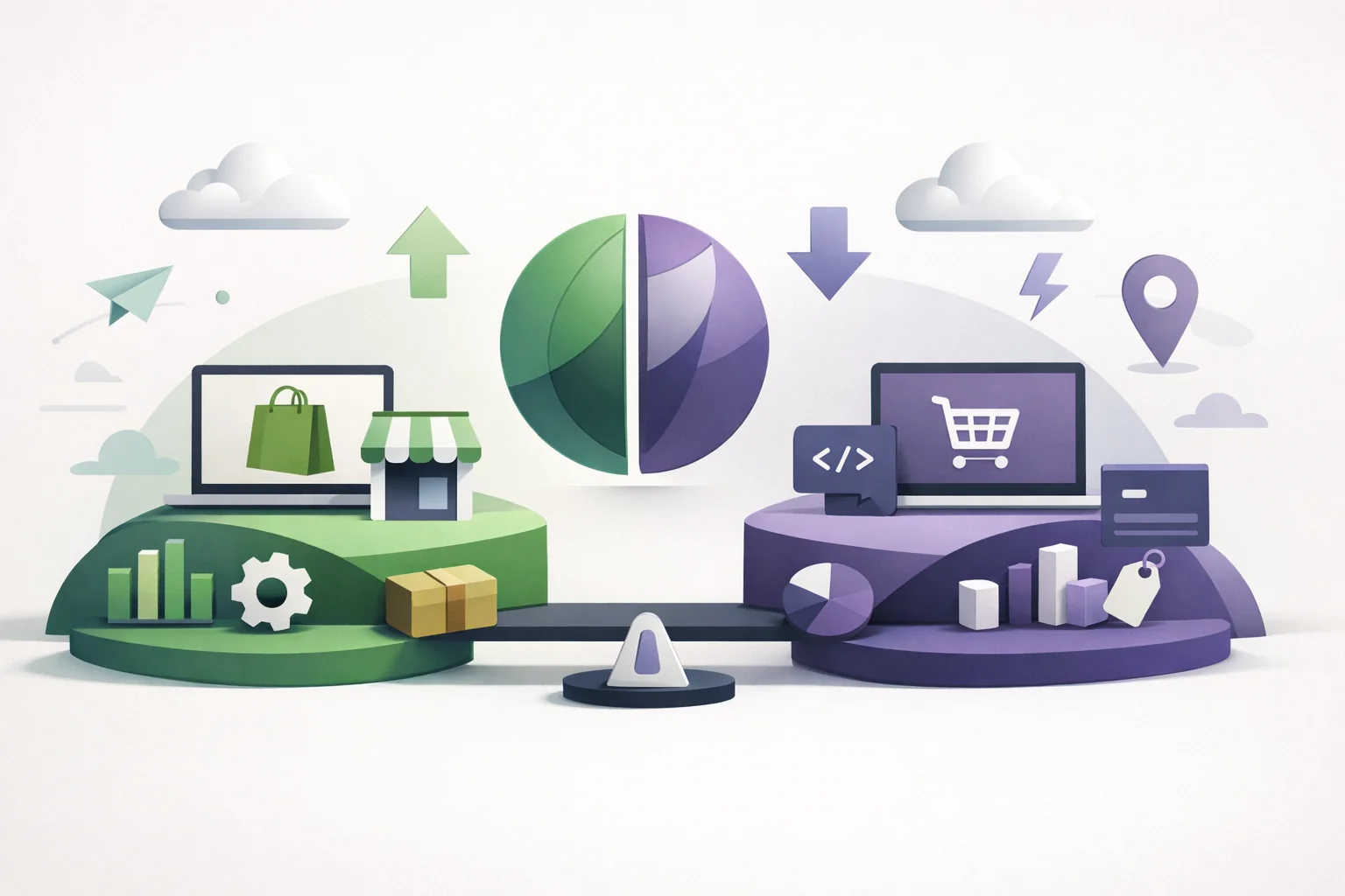 Shopify vs WooCommerce: Comparativa Definitiva 2025
